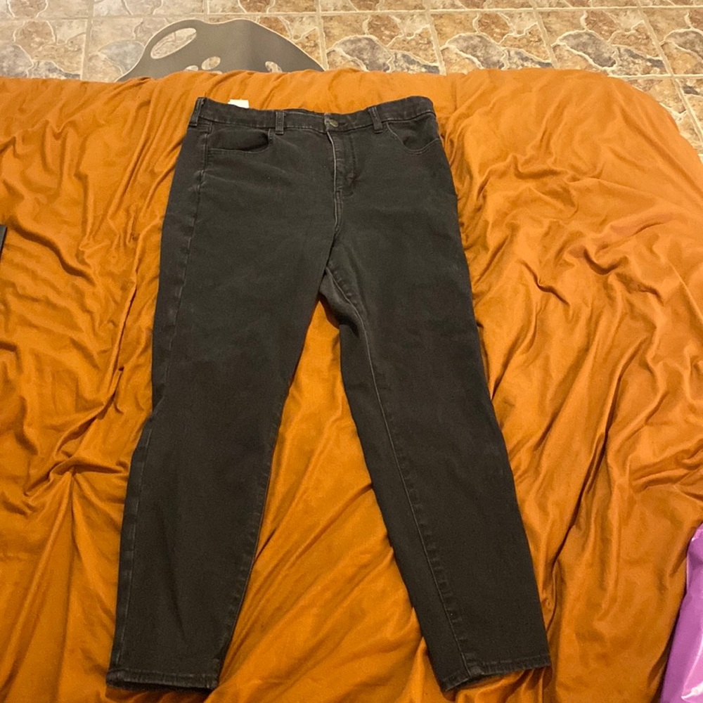 Black American eagle dream jean